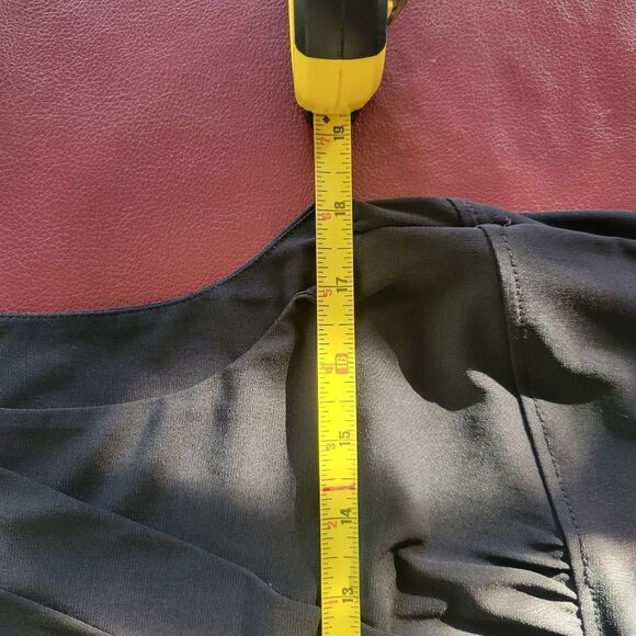 Bellisima Layered Elegant Black Top - Picture 8 of 10